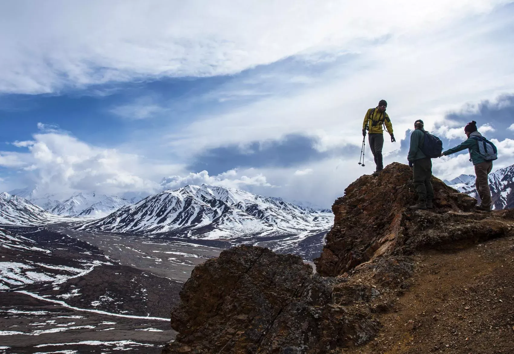 Hiking no Alasca