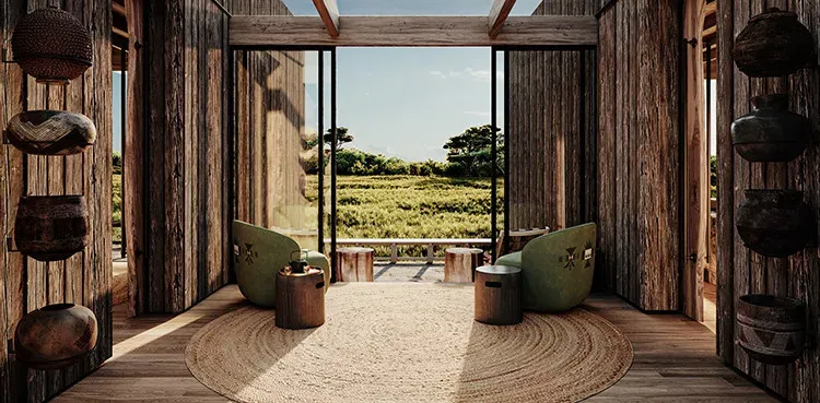 Pessoa em camelo no deserto