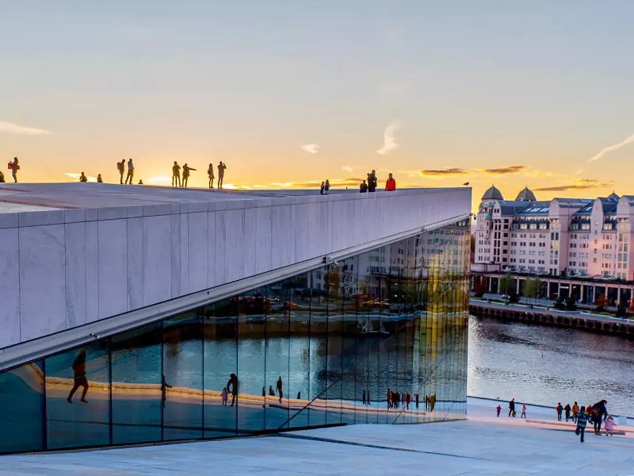 Ópera de Oslo, na Noruega
