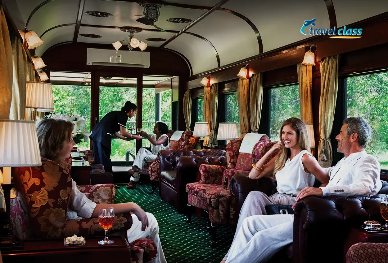 A bordo do Rovos Rail