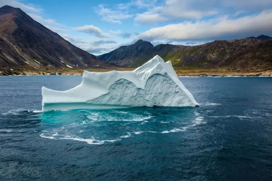 Iceberg em Newfoundland, Labrador, Canadá