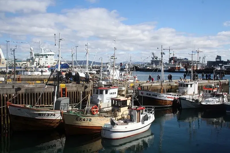 Porto de Reykjavik, Islândia