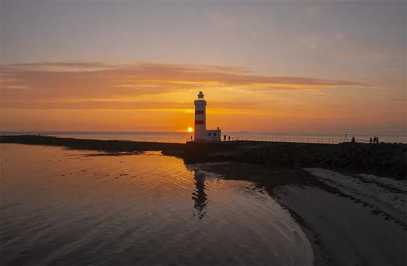 Farol em Reykjanes, Islândia