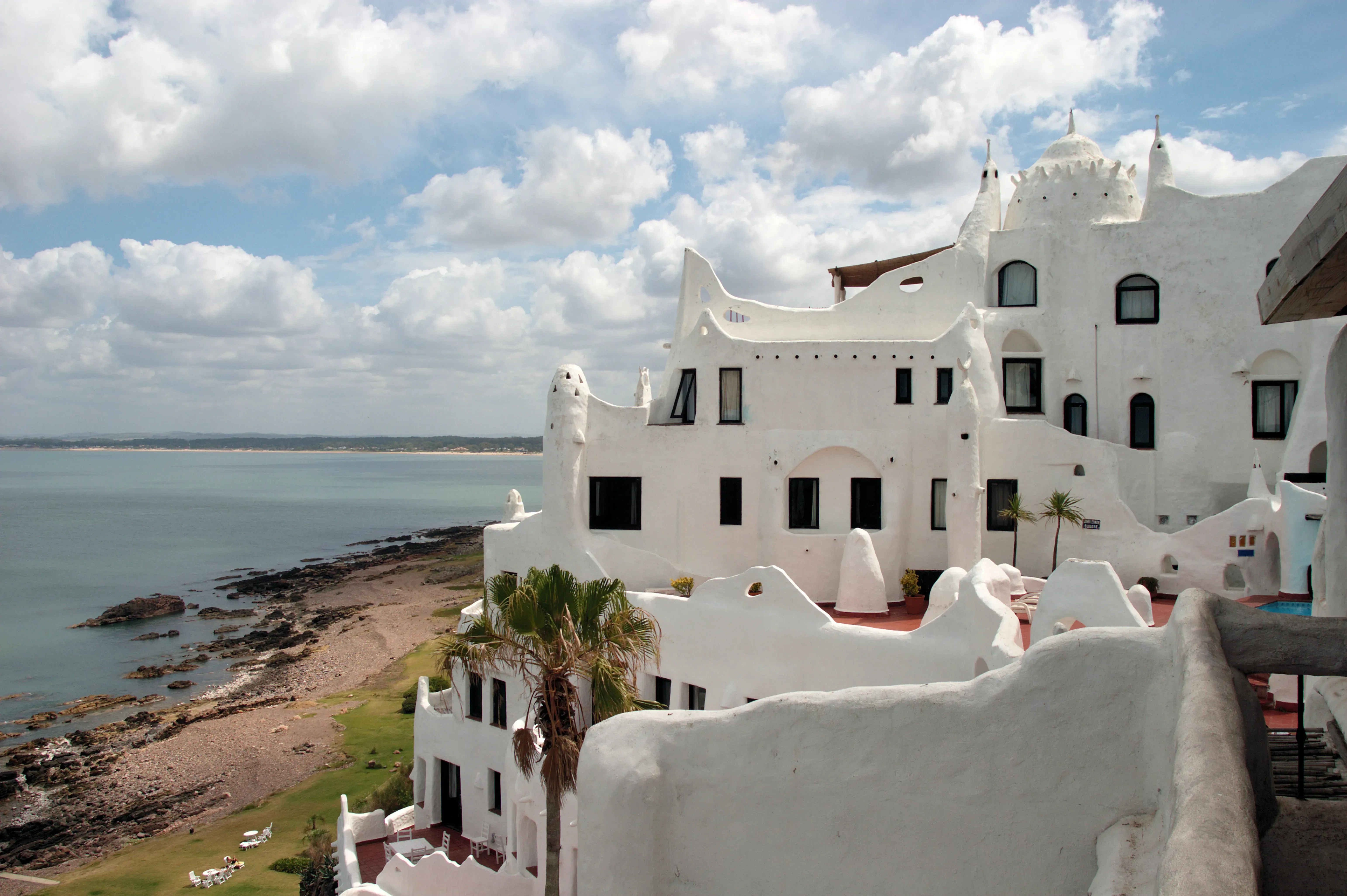 Casapueblo, na costa de Punta del Este