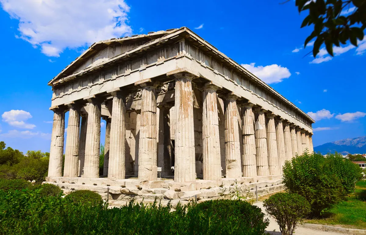 Agora da Grécia Antiga, em Atenas