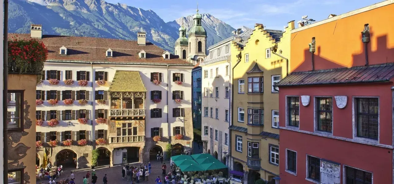 Suíça e Áustria com Alpes