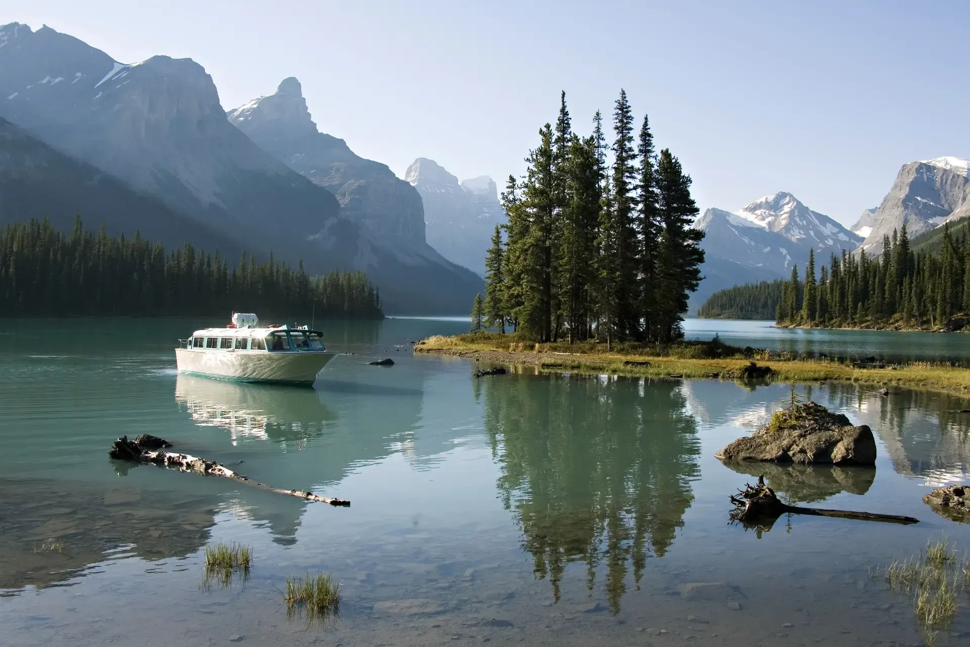 Spirit Island, Jasper, Canadá