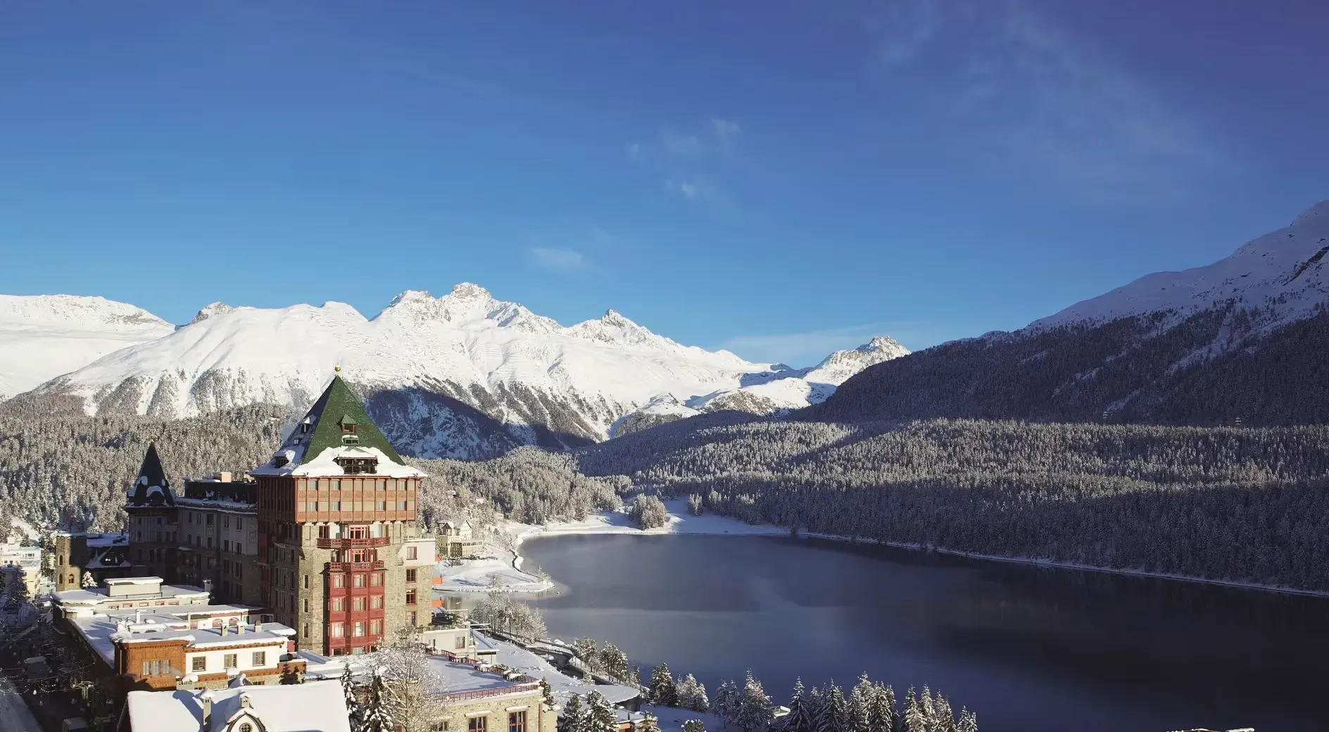 Inverno, Badrutts Palace, Suíça