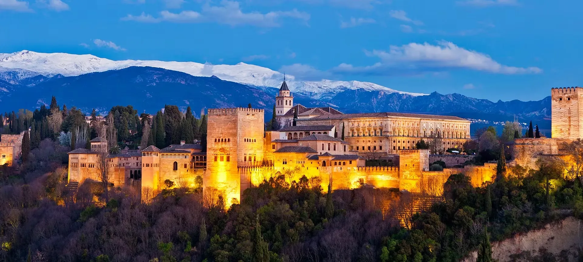 Madrid, Córdoba, Sevilha, Granada e Barcelona
