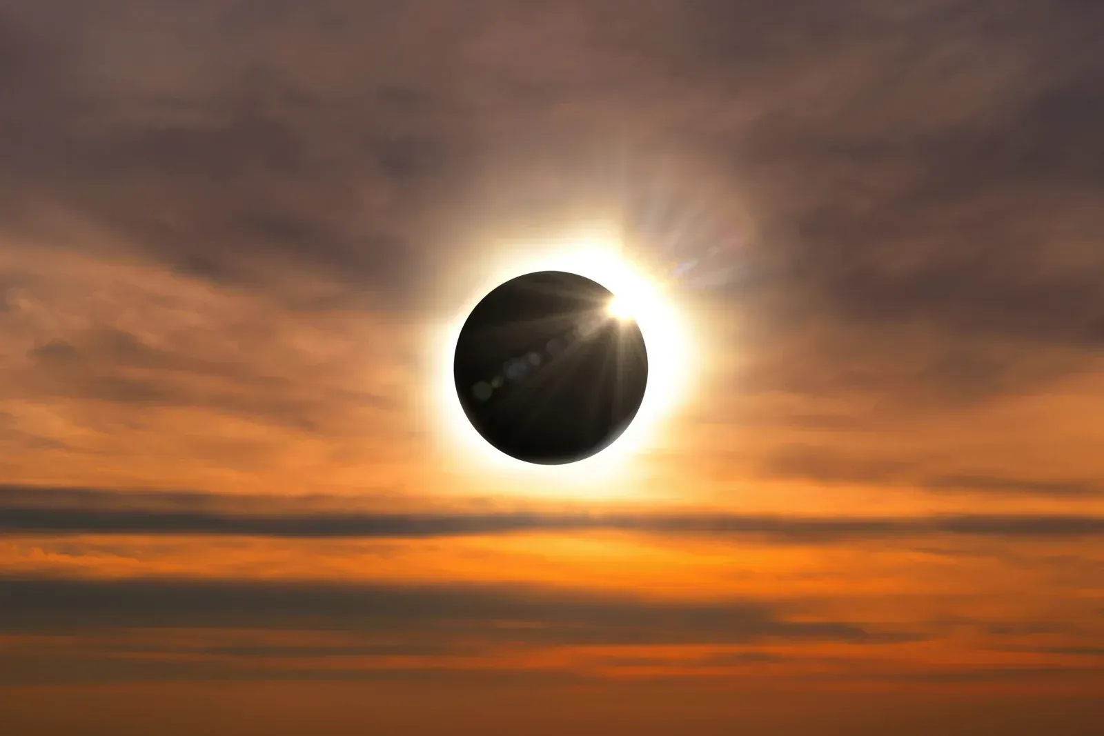 Eclipse Solar, Blue Lagoon, Islândia