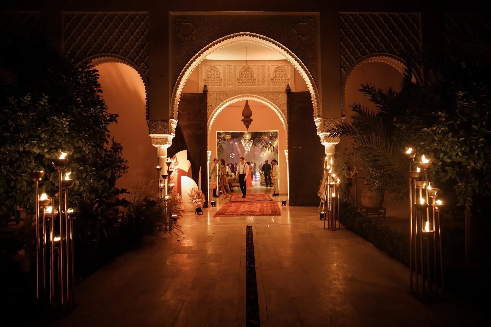 Hall em Ksar Char-Bagh, Marrocos