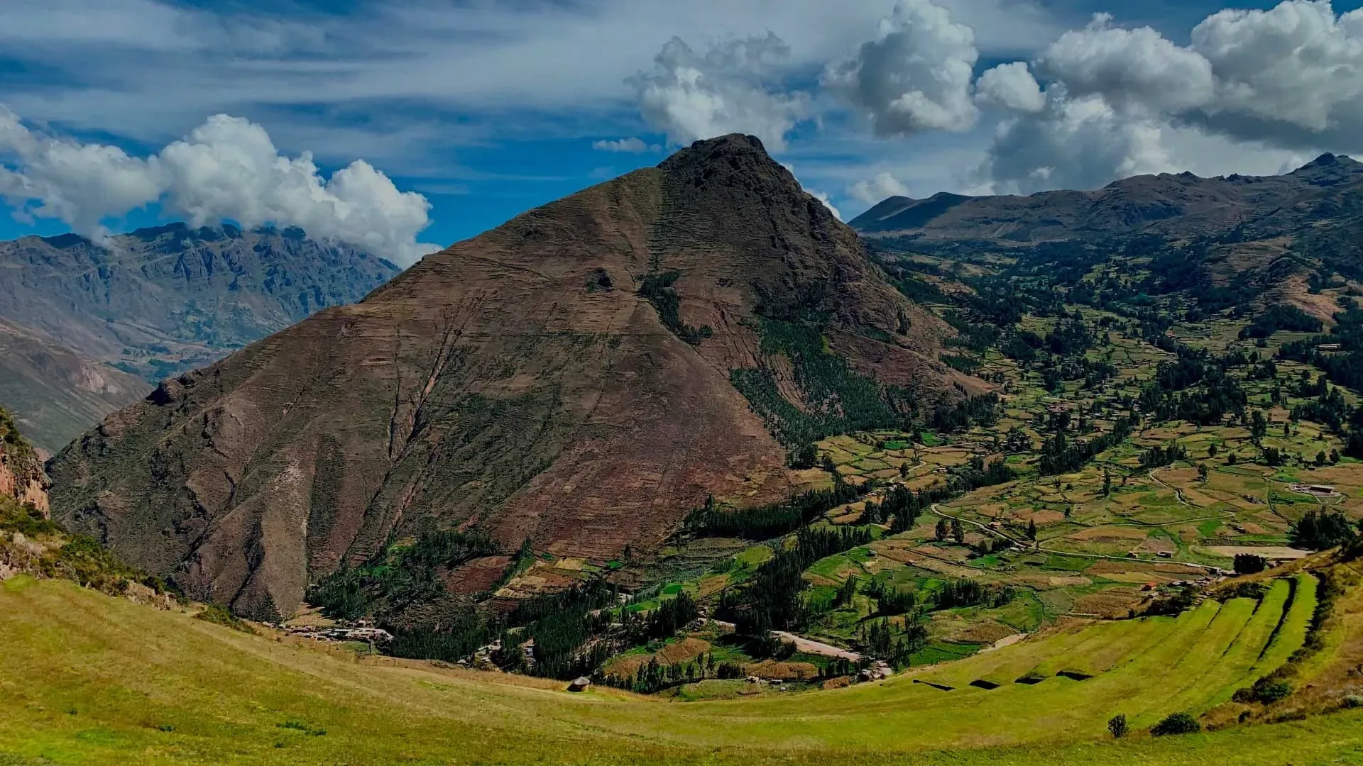 Vista do Vale Sagrado, Peru