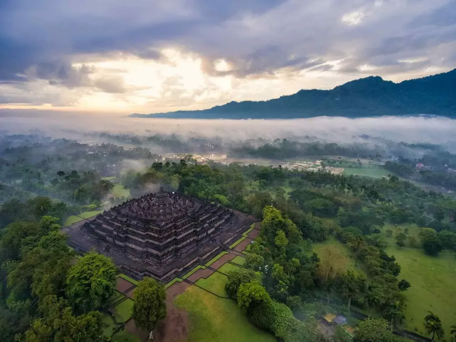 Borbodur, Java, Indonésia