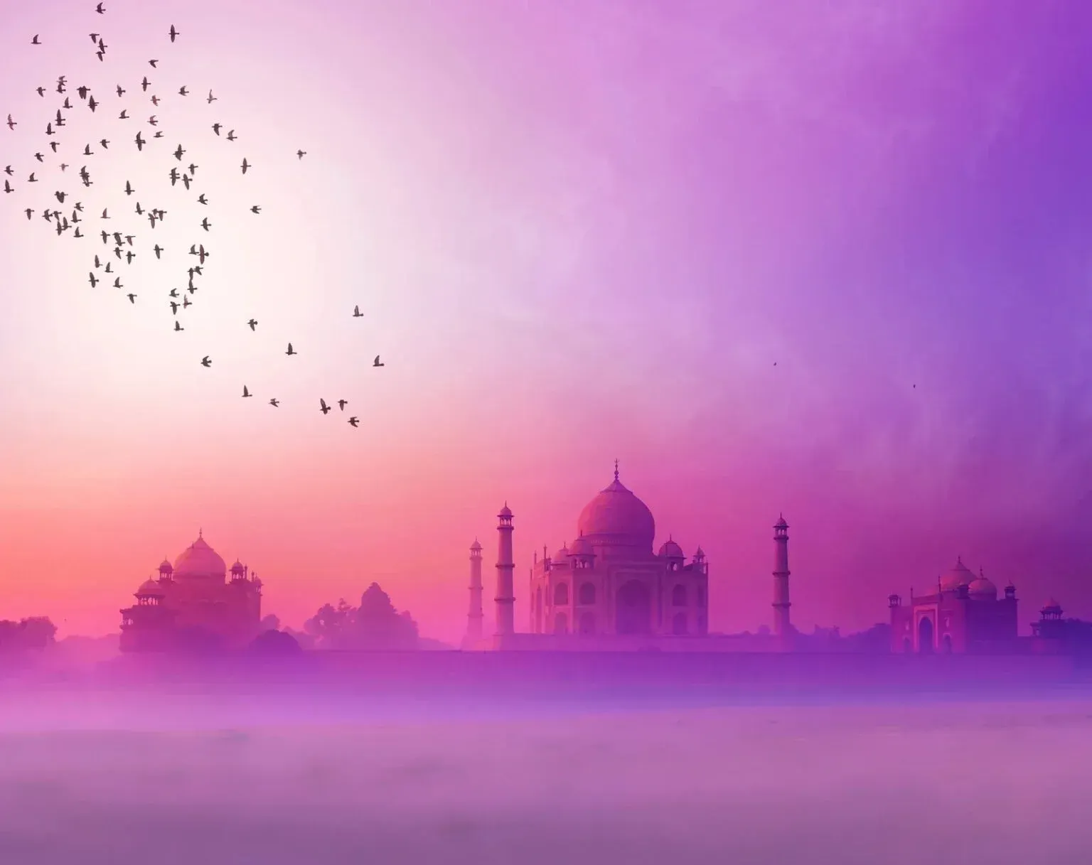 Taj Mahal em Agra, Índia