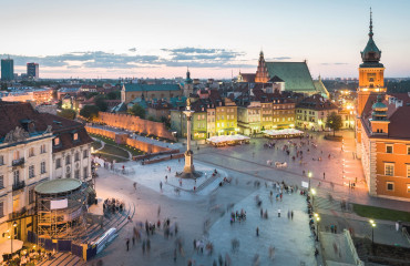 Polônia centro da Cracovia 