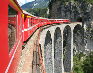 Grande Tour pela Suíça de Trem 